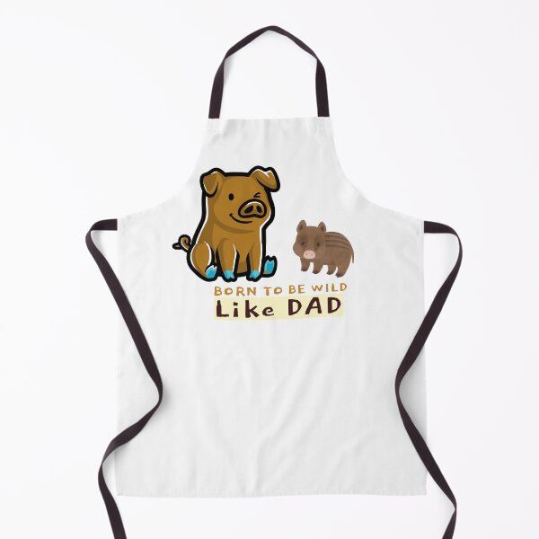 Item preview, Born To Be Wild Like Dad Piggy Happy Father's Day designed and sold by InspiredForever.