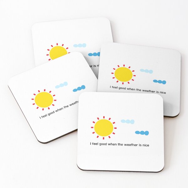Item preview, I feel good when the weather is nice designed and sold by crazyhome.