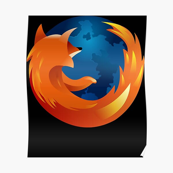 Firefox Posters for Sale | Redbubble