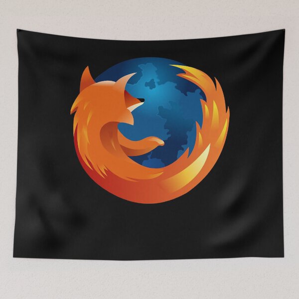 Item preview, firefox logo designed and sold by KathyFox1.