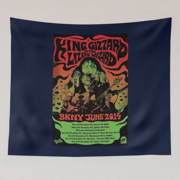Item preview, King Gizzard and the lizard wizard designed and sold by ThompsonFiona.