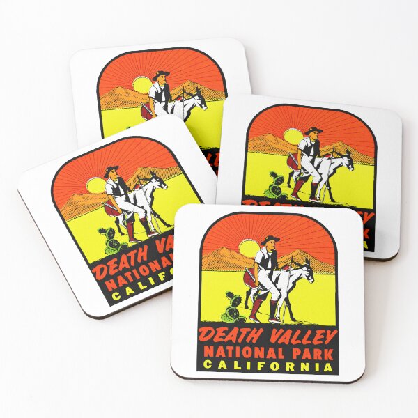 Item preview, Death Valley National Park Vintage Travel Decal designed and sold by AnFgry12.