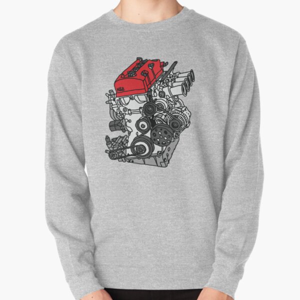 Honda S2000 F20C Engine Pullover Sweatshirt