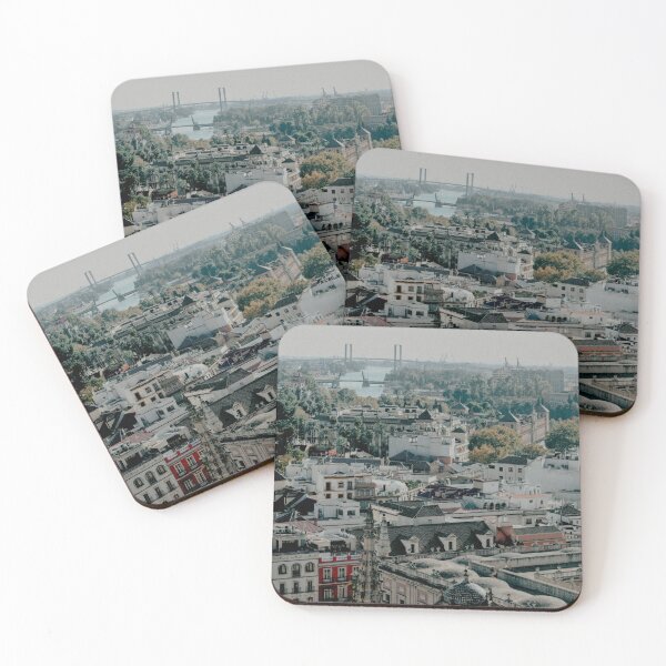 Item preview, Seville City Landscape Guadalquivir River View designed and sold by Sitorus Sun.