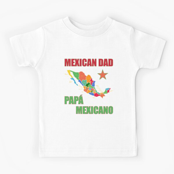 Item preview, Mexican Dad Papá Mexicano With Map and Star designed and sold by artfulnotebook.