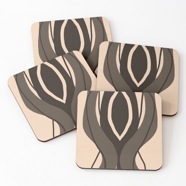 Item preview, Brown Abstract Precious Grail designed and sold by DelynCreates.