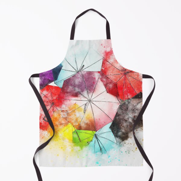Item preview, Umbrella watercolor designed and sold by Vlaki.