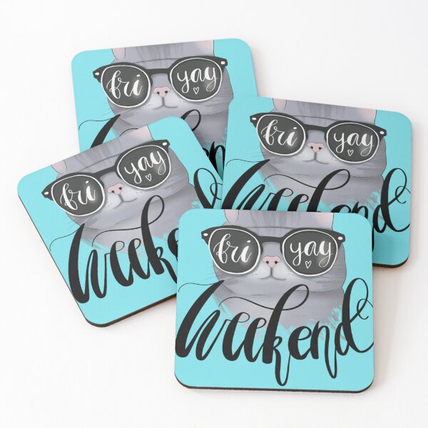 Item preview, Friyay  Cat  Weekend  designed and sold by MaxSchaibl.