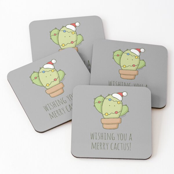 Item preview, Wishing You a Merry Cactus! designed and sold by myndfart.