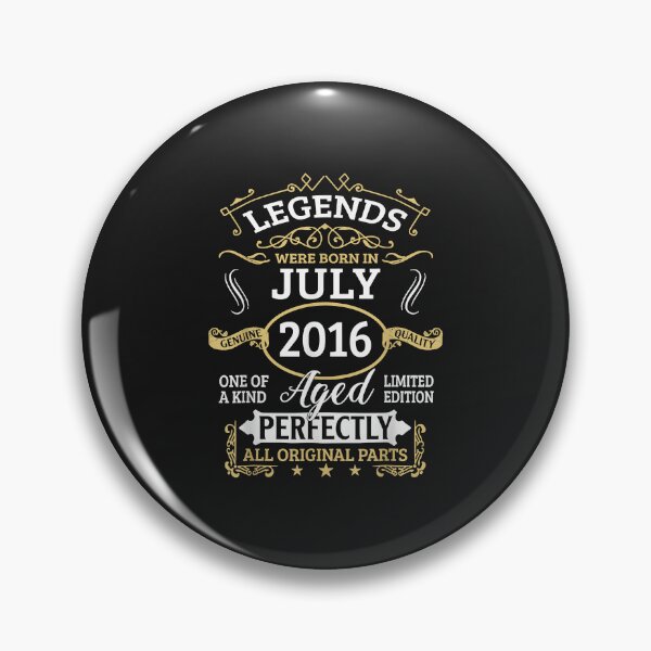 Item preview, Legends Were Born In July 2016 6th Birthday 6 Year Old designed and sold by luciaaljudith.