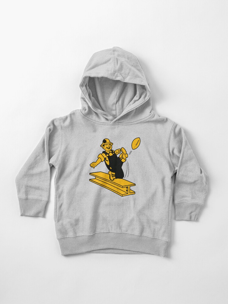 Pittsburgh Steelers Youth Zipped Hooded Sweatshirt