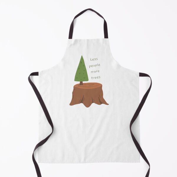 Item preview, Less people, more trees! designed and sold by Crushonnature.