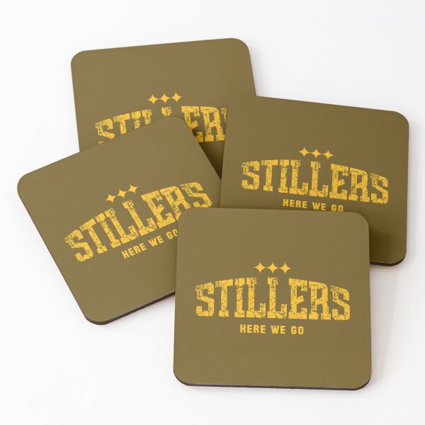 Item preview, STILLERS DISTRESSED (gold)   designed and sold by TheBestZaraP.