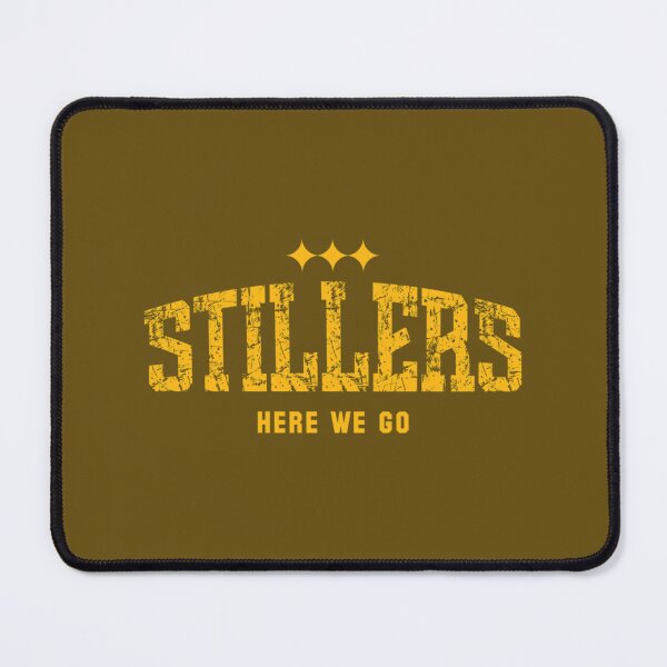 Item preview, STILLERS DISTRESSED (gold) designed and sold by TheBestZaraP.