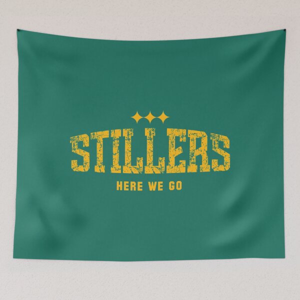Item preview, STILLERS DISTRESSED (gold)   designed and sold by TheBestZaraP.