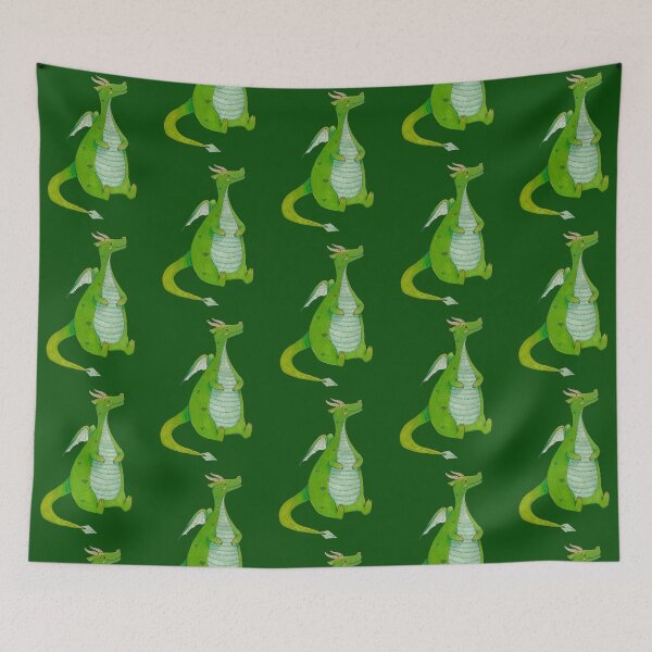 Item preview, Cute Dragon Illustration  designed and sold by NikaIllustrates.
