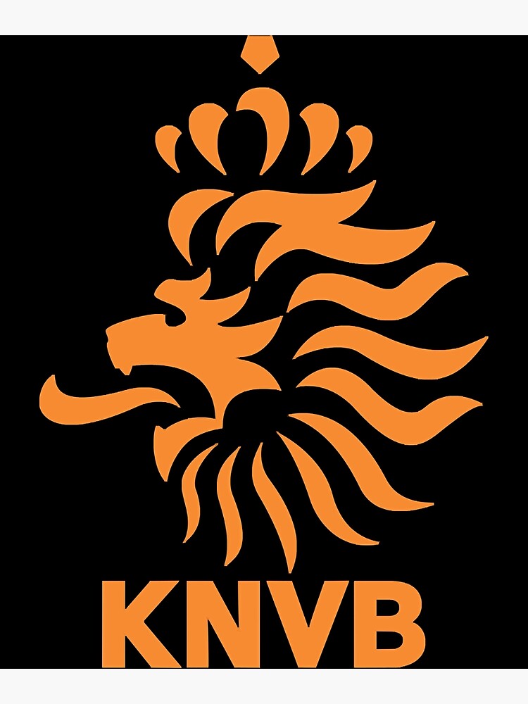 Netherlands Football Logo Canvas Print for Sale by DebraCantr