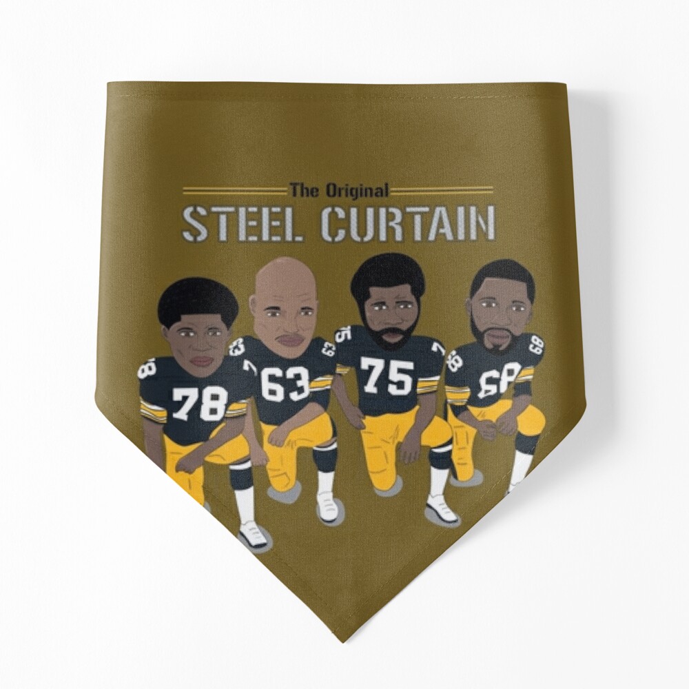 The Steel Curtain - Pittsburgh Steelers  Scarf for Sale by TheBestZaraP