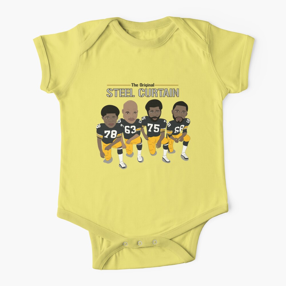 Pittsburgh Steelers Infant Size 3-6 Months Jersey Baby NFL Football Shirt  Yellow