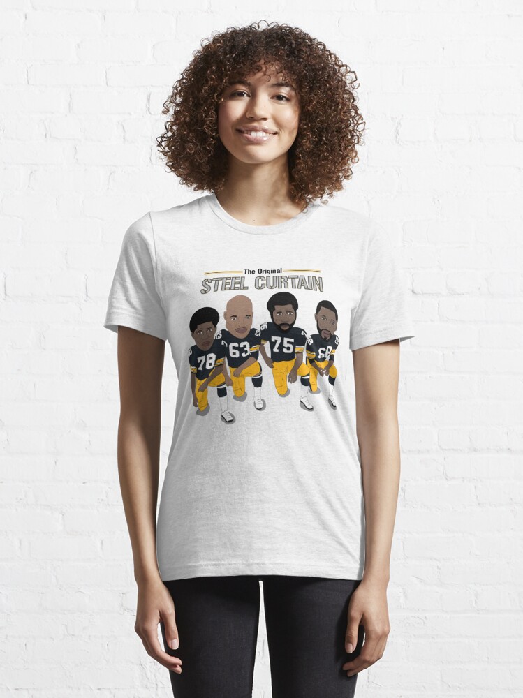 STEEL CURTAIN” Steelers shirt  Steel curtain, Shirts, Curtains