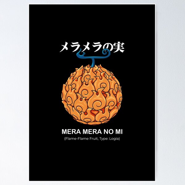 mera mera frame frame devil fruit from One Piece 3D model