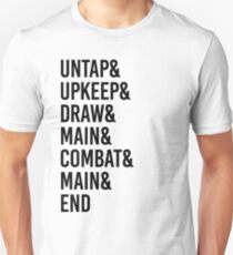 Magic MTG Game Phases Unisex T-Shirt