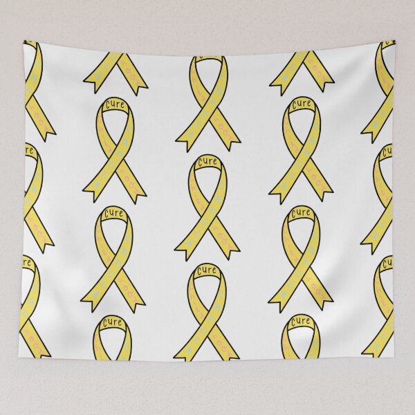 Item preview, Childhood Cancer Ribbon             designed and sold by WilliamsKateArt.