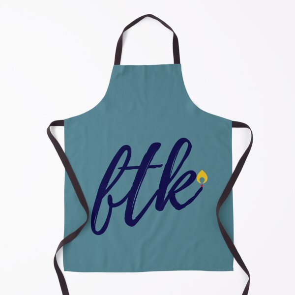 Item preview, Cursive FTK with Candle Flame designed and sold by WilliamsKateArt.