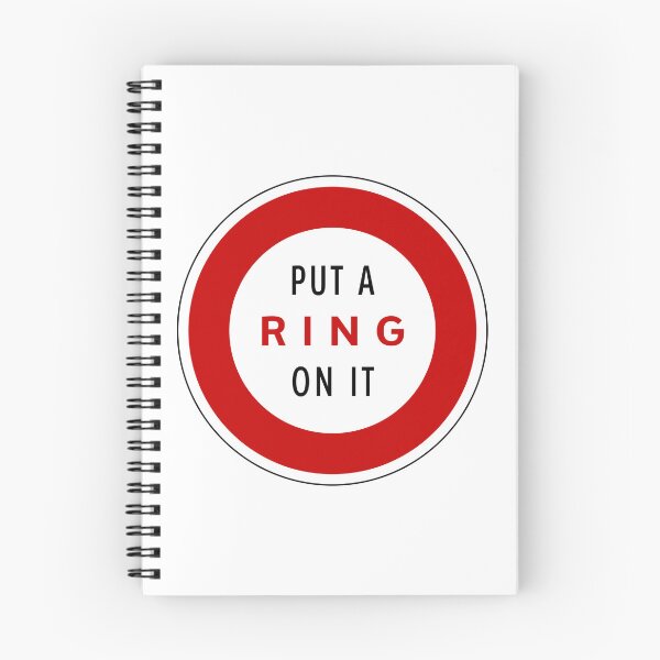 Item preview, Road Sign - Put a Ring on it designed and sold by Clusterfudge.