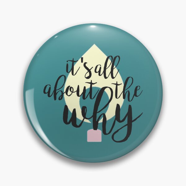 Item preview, Cursive Its All About the Why with Flame         designed and sold by WilliamsKateArt.