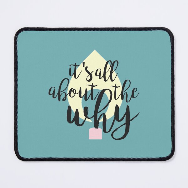 Item preview, Cursive Its All About the Why with Flame         designed and sold by WilliamsKateArt.