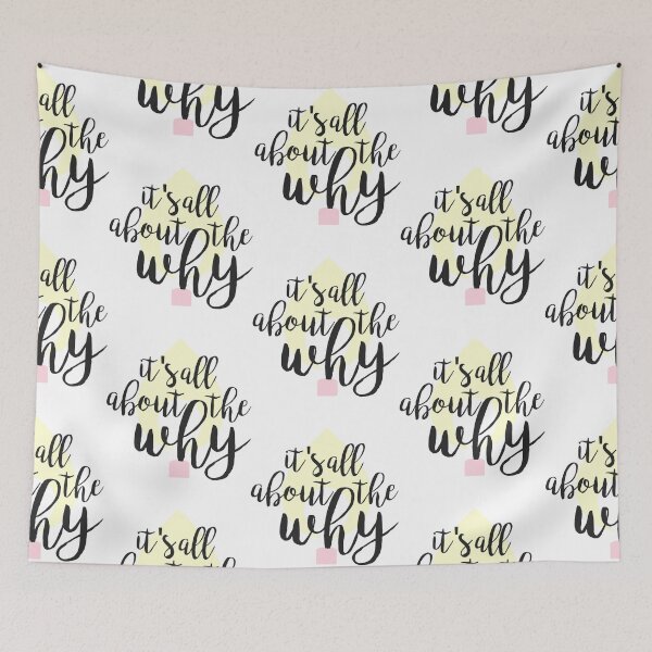 Item preview, Cursive Its All About the Why with Flame         designed and sold by WilliamsKateArt.