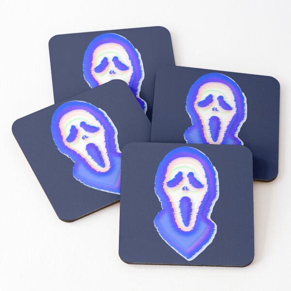 Item preview, Blue Glitch Face Ghosty   designed and sold by TngSae.