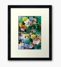 Succulent World Framed Print