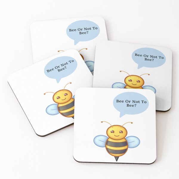 Item preview, Bee Or Not To Bee Meme bumper designed and sold by Nero9o.