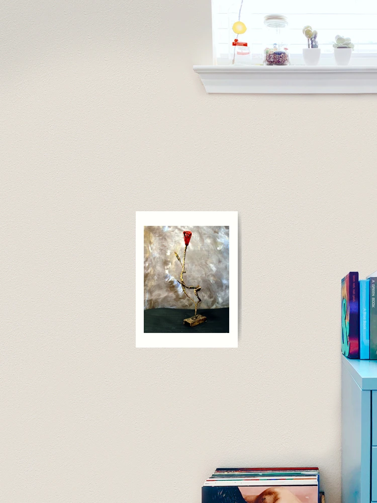 Thumbnail 2 of 3, Art Print, "A ROSE OF ROSES designed and sold by SNGLTANG.