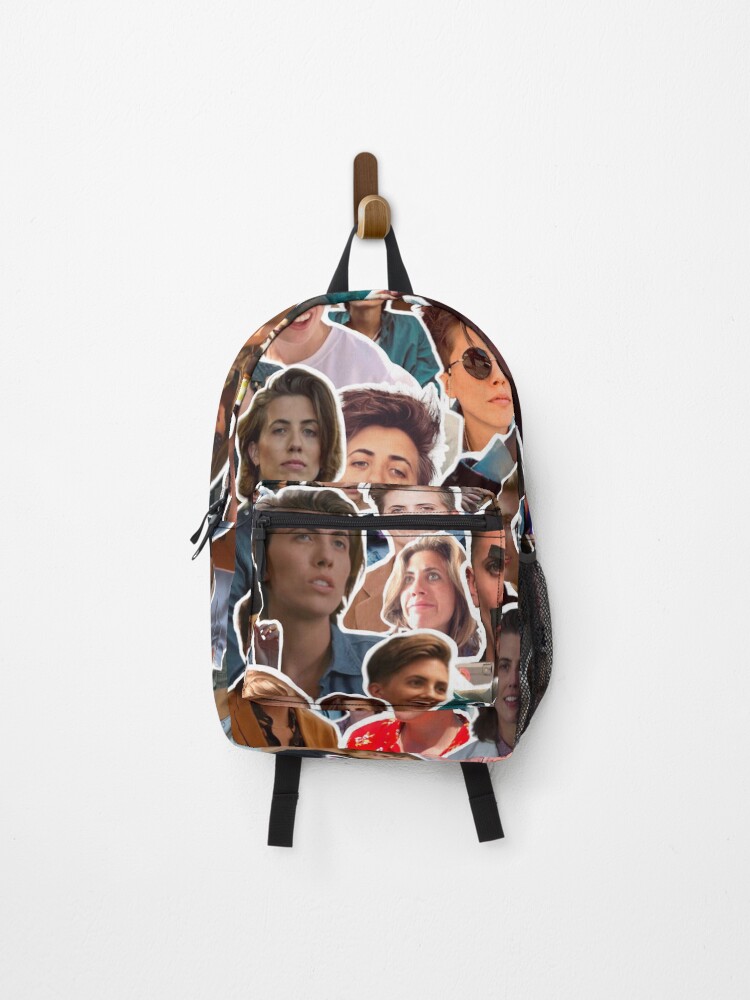 Thumbnail 1 of 3, Backpack, E.R. Fightmaster Collage, ER Fightmaster, E R Fightmaster designed and sold by BusinessBirds.