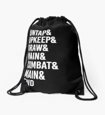 Mochila de cuerdas Fases del juego Magic the Gathering