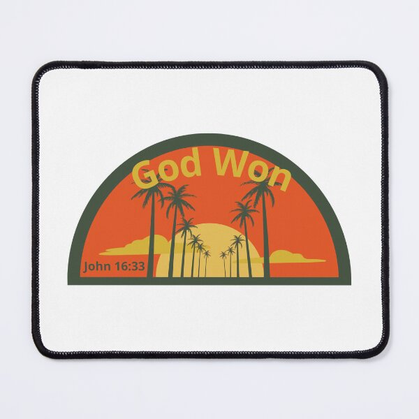Item preview, God already won this battle! designed and sold by Jsunshine75.