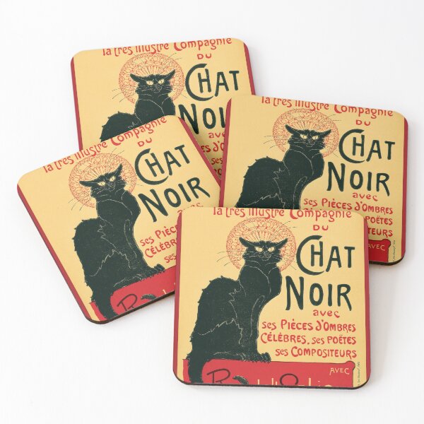 Item preview, chat noir poster designed and sold by michaelgoule.