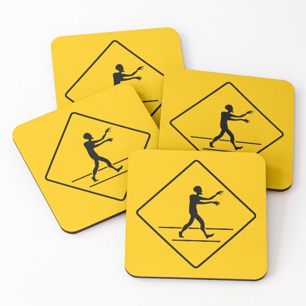Item preview, Zombie Crossing Sign designed and sold by Clusterfudge.