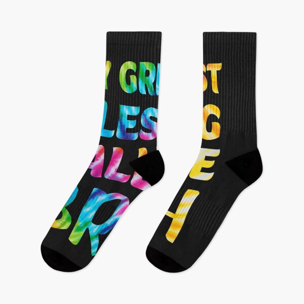 Item preview, My Greatest Blessing Calls Me Bruh Tie Dye Dad Mom Family designed and sold by luciaaljudith.