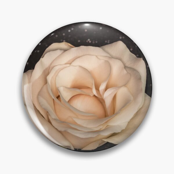 Item preview, Rosa Crema con Fondo Negro Brillo designed and sold by Karen Szatkowski.