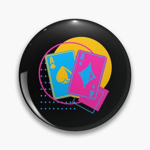 Artikelvorschau, Retro 2 Ass-Poker-Karten - Vintager Spieler-Poker-Spieler entworfen und verkauft von adxota.