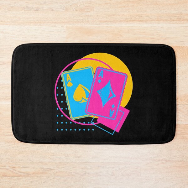Item preview, Retro 2 Aces Poker Cards - Vintage Gambler Poker Player designed and sold by adxota.