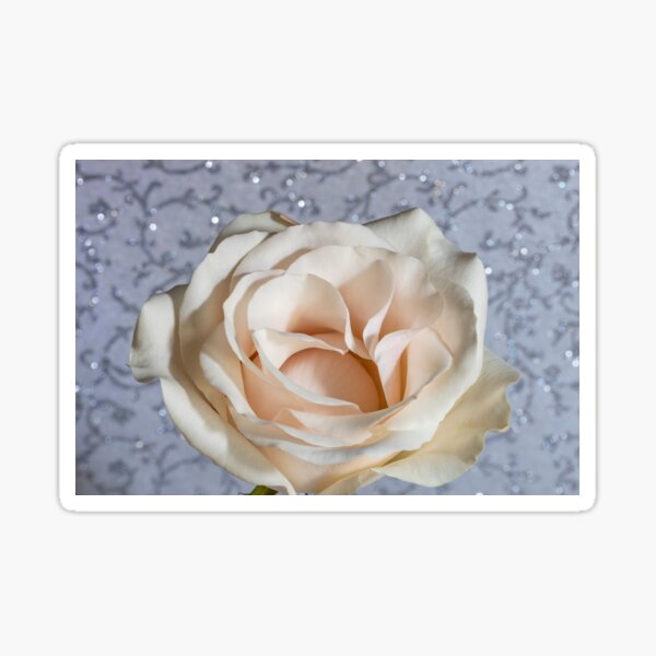 Silver Rose Rhinestone stickers – Party and floral