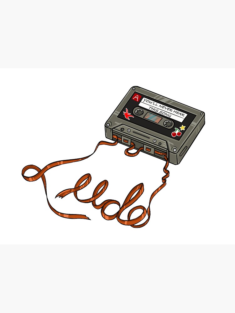 "Hum Along Ludo Rock Band Cassette Tape" Sticker for Sale by