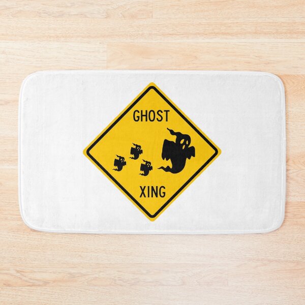 Item preview, Ghost Crossing Sign designed and sold by Clusterfudge.