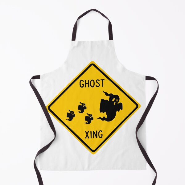 Item preview, Ghost Crossing Sign designed and sold by Clusterfudge.
