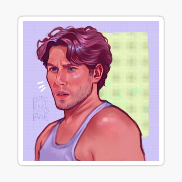 unedited andy Sticker